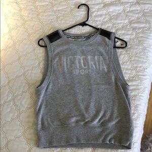 Victoria secret sport sleeveless sweatshirt